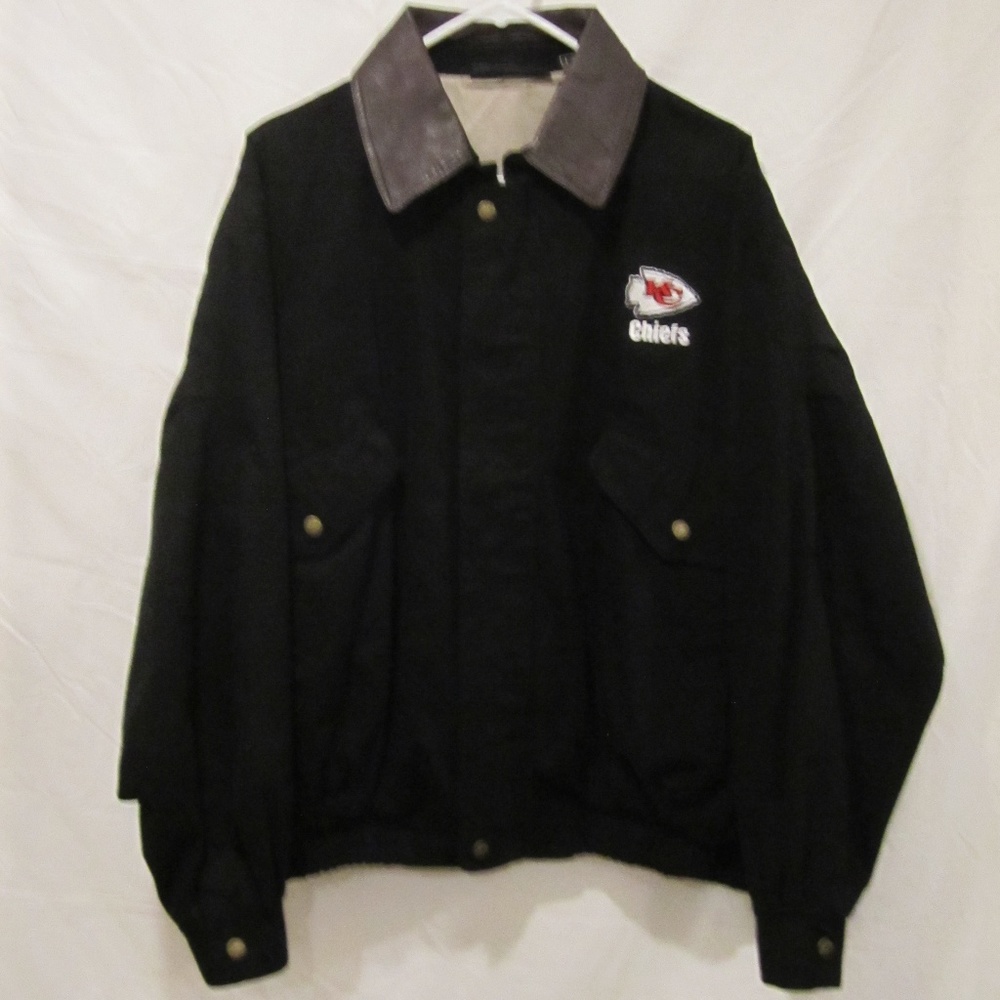 KANSAS CITY CHIEFS MEN'S FULL ZIP JACKET